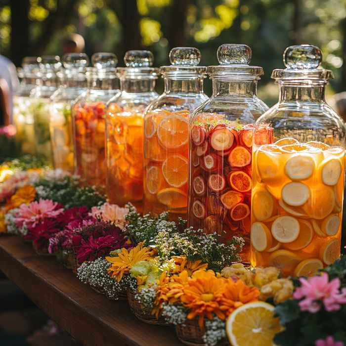 Welcome Drinks That Set the Mood
