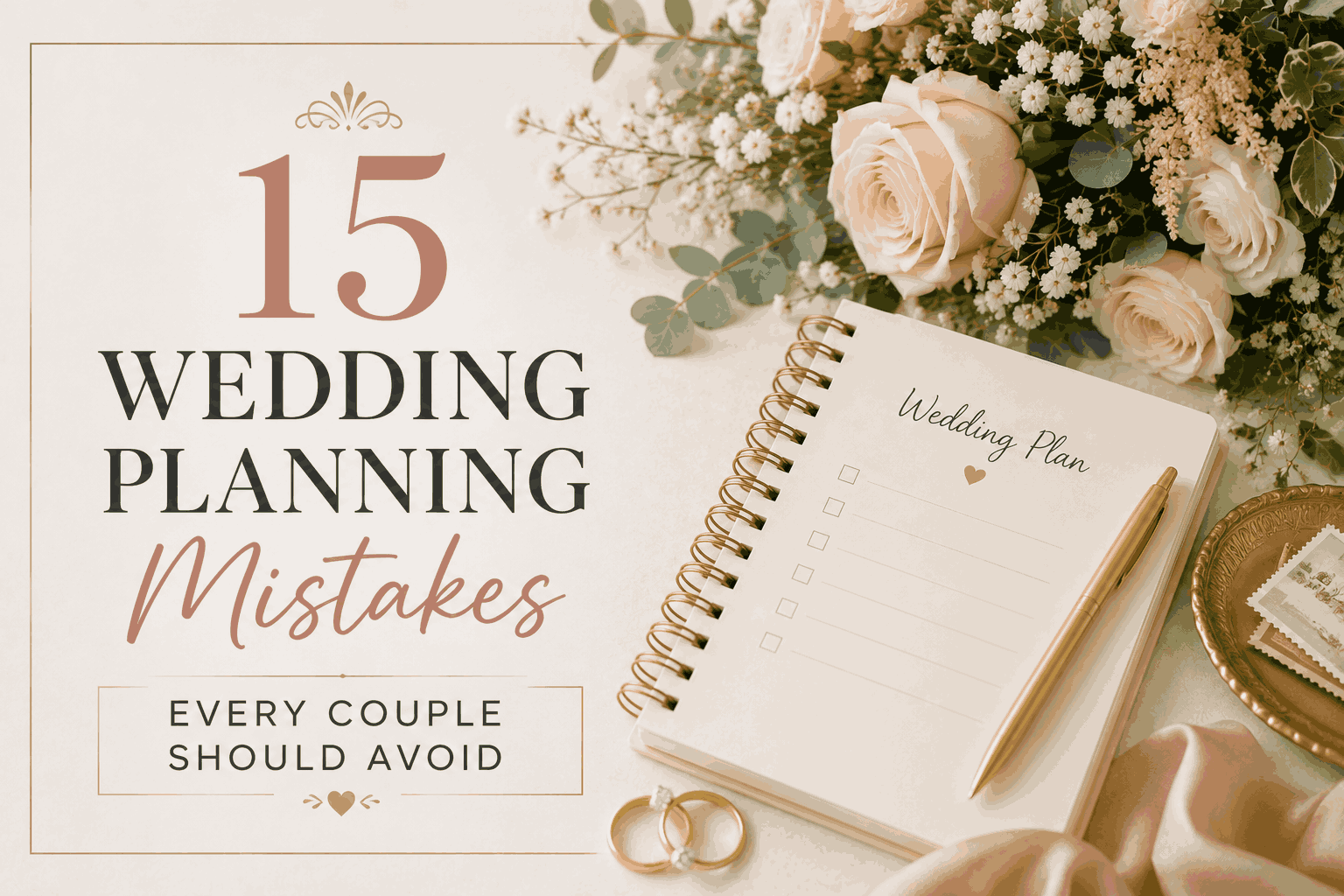 15 Wedding Planning Mistakes Every Couple Should Avoid