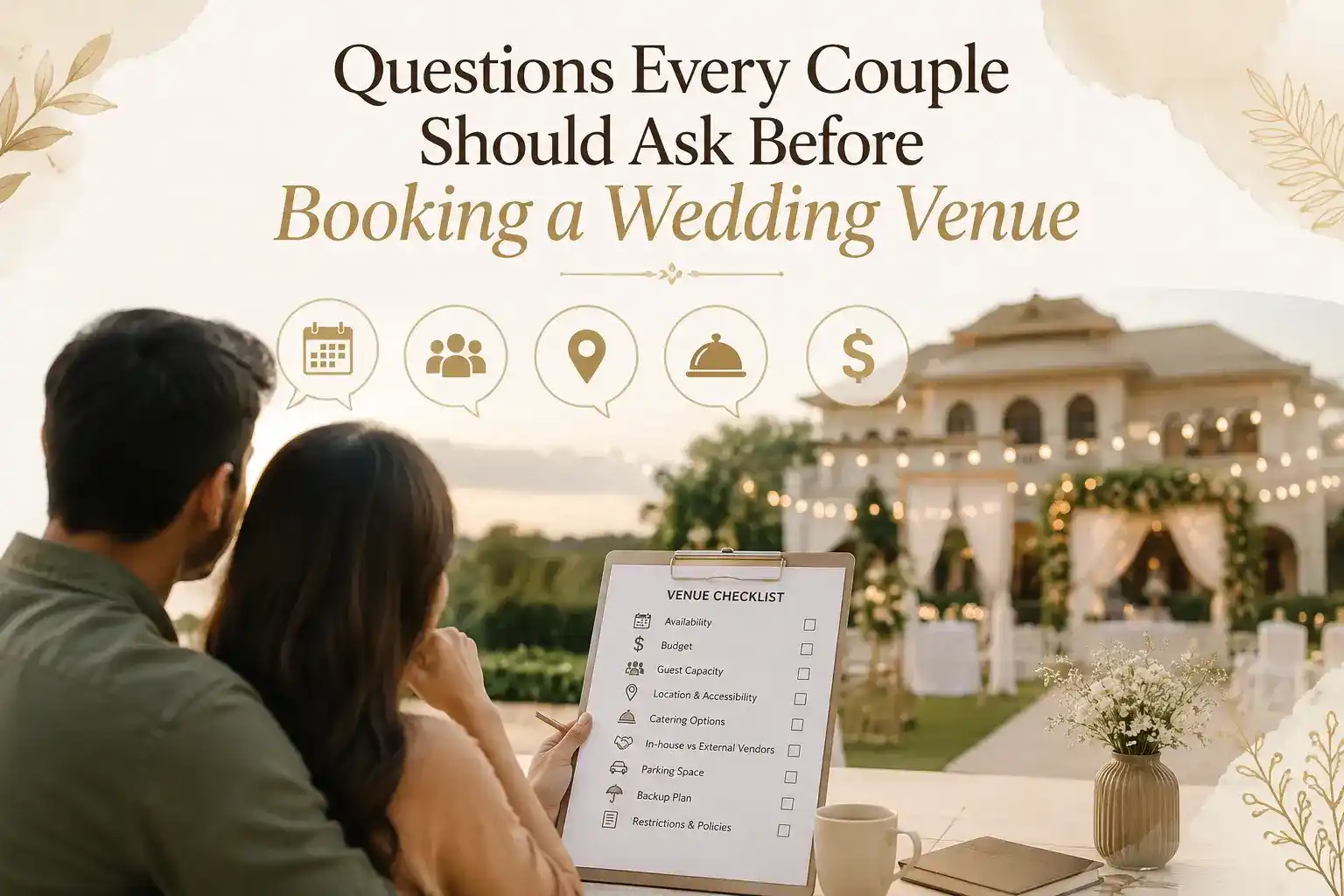 Questions Every Couple Should Ask Before Booking a Wedding Venue